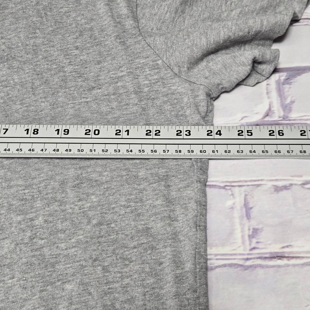 Polo Ralph Lauren T-Shirt Gray Applique Stitched Logo Graphic Tee Mens Size XXL - Picture 9 of 11